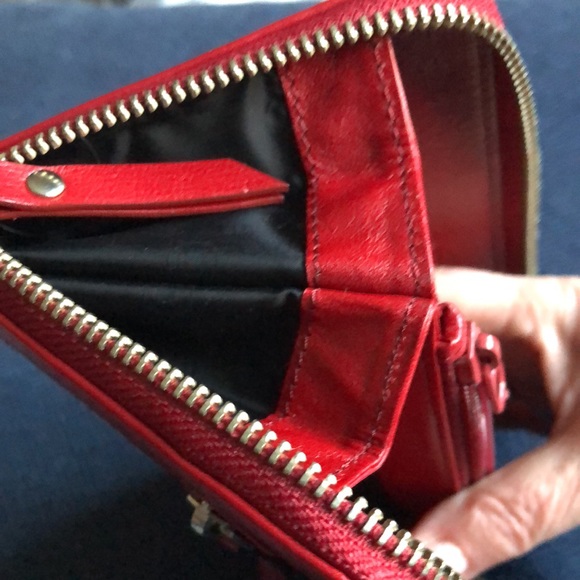 Red Danier Genuine Leather Wallet - Picture 5 of 5